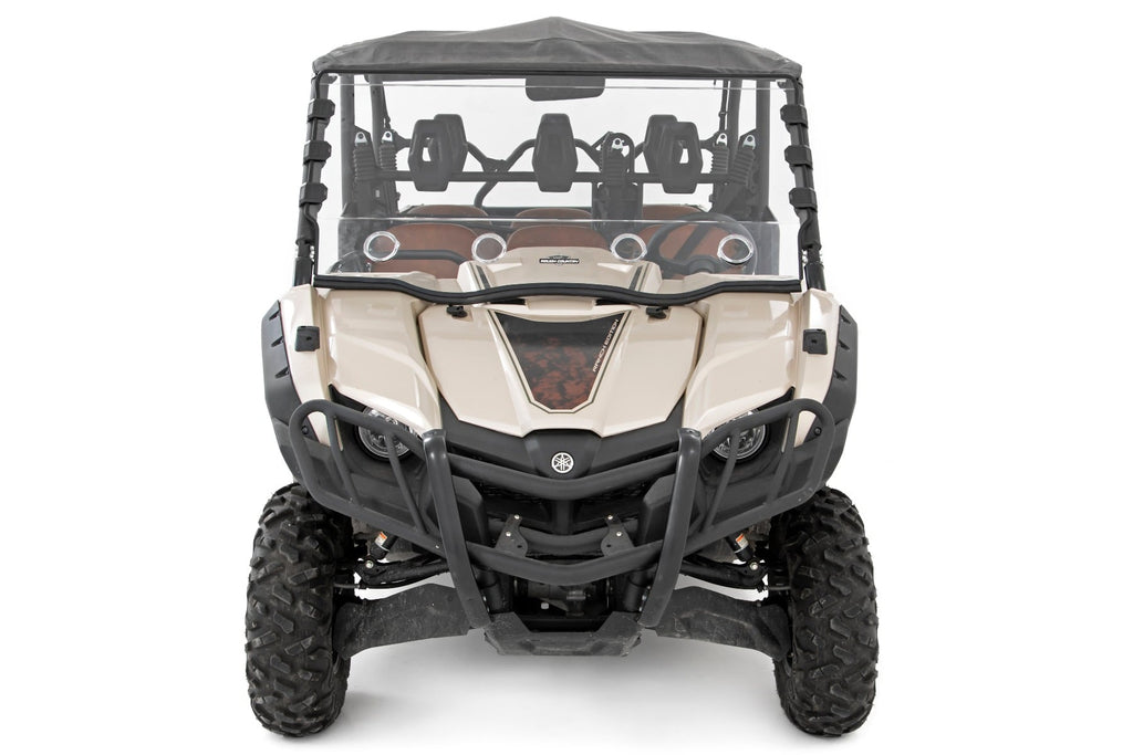 Vented Full Windshield | Scratch Resistant | Yamaha Viking 700
