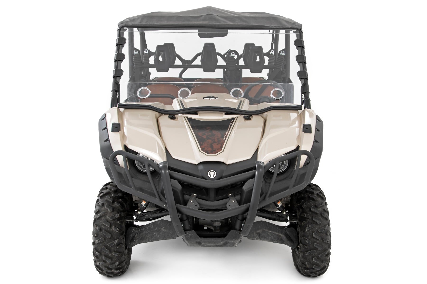 Vented Full Windshield | Scratch Resistant | Yamaha Viking 700