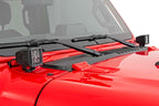 LED Light Kit | Cowl Mount | 2" Black Pair | Jeep Gladiator JT/Wrangler JL (18-26)