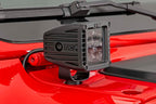 LED Light Kit | Cowl Mount | 2" Black Pair | Jeep Gladiator JT/Wrangler JL (18-26)