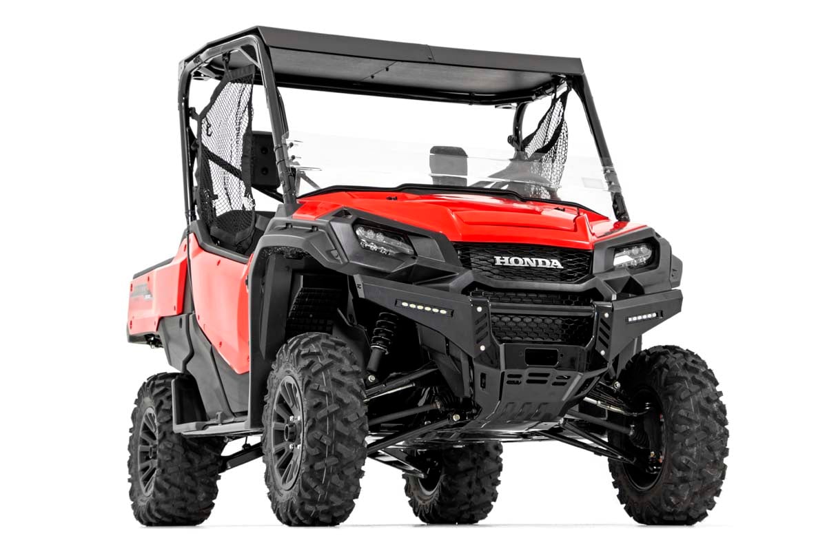 Bumper Wings | No Stinger | 6" Led Combo | Honda Pioneer 1000