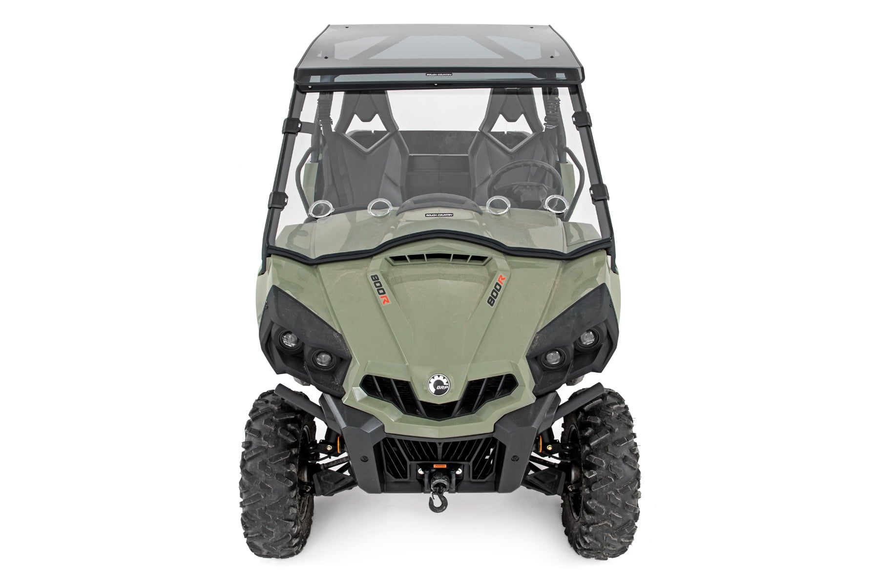 Vented Full Windshield | Scratch Resistant | Can-Am Commander Max 1000