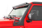 LED Light Kit | Windshield | 50" BLK Dual Row | WHT DRL | Jeep Gladiator JT/Wrangler JL (18-26)