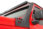 LED Light Kit | Windshield | 50" BLK Dual Row | WHT DRL | Jeep Gladiator JT/Wrangler JL (18-26)