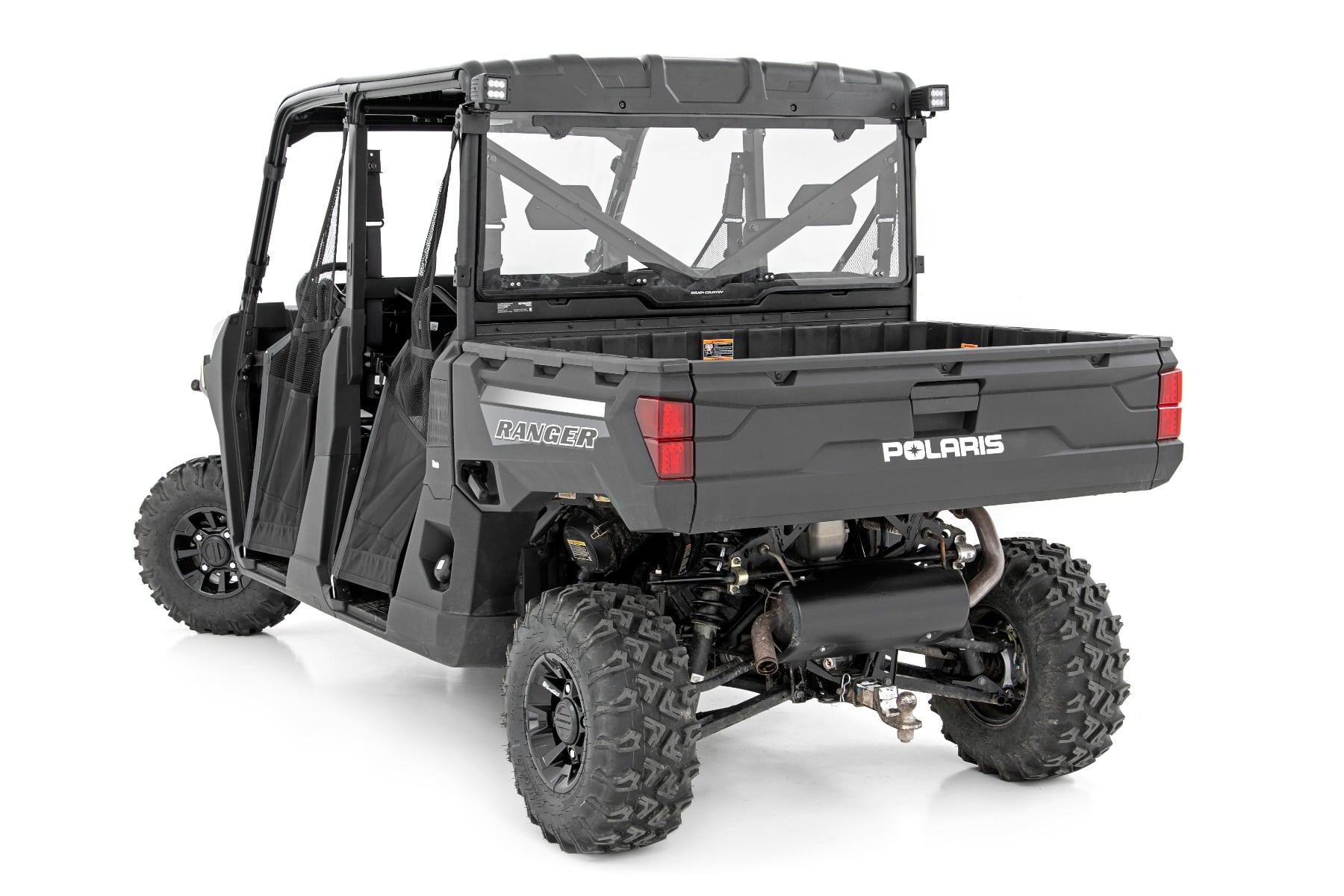 LED Light Kit | Rear Mount | 2" Black Pair | Spot | Polaris Ranger XP 1000