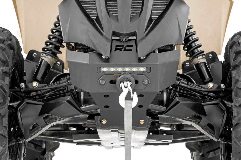Winch Bumper | 4500-Lb Winch | Black Series LED | 6" Light | Can-Am Renegade 1000/Renegade 500
