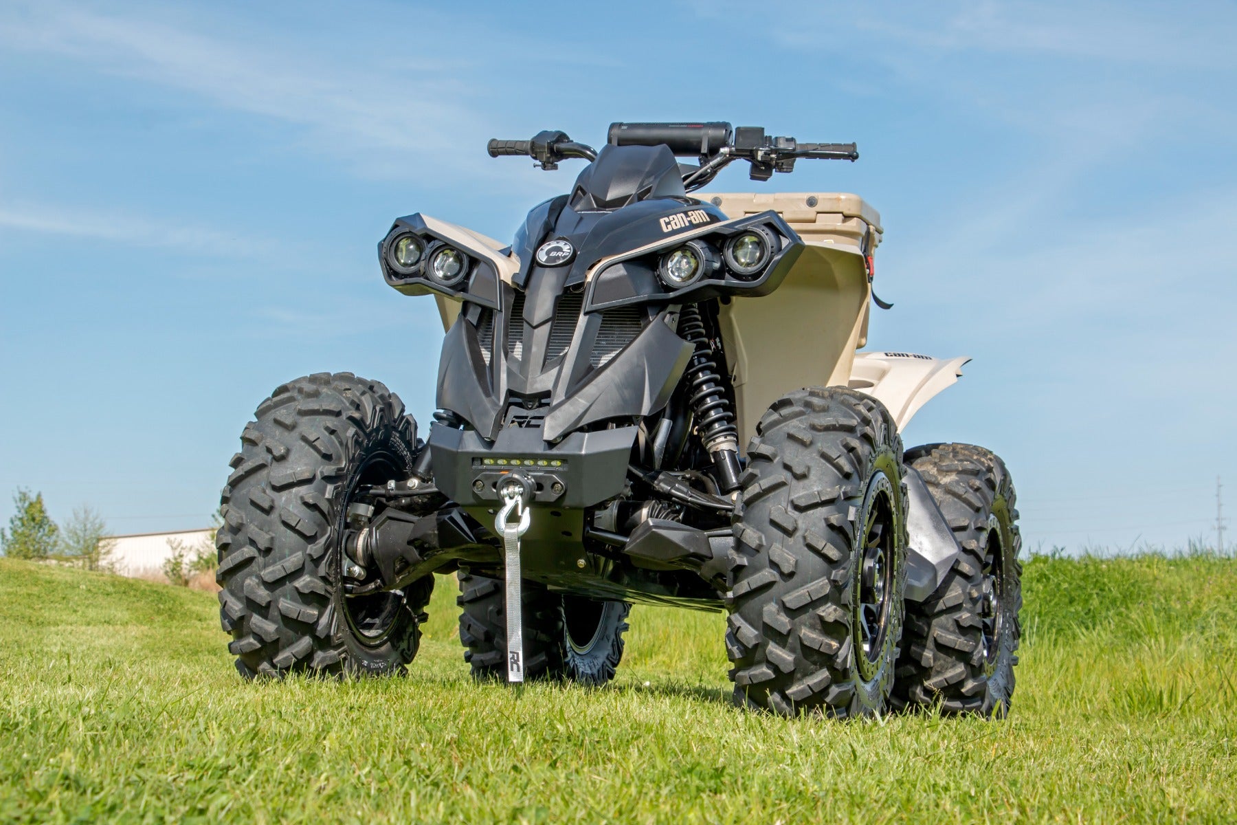 Winch Bumper | 4500-Lb Winch | Synthetic Rope | Can-Am Renegade 1000/Renegade 500