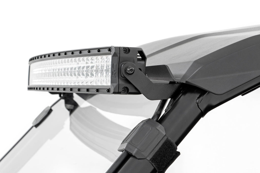 LED Light Kit | Front Mount | 40" Black Dual Row | White DRL | Honda Talon 1000