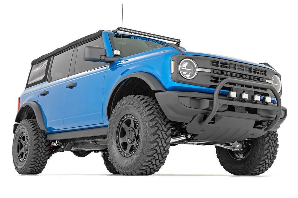 Nudge Bar | 4 Inch Round Led (x4) | Ford Bronco 4WD (2021-2026)