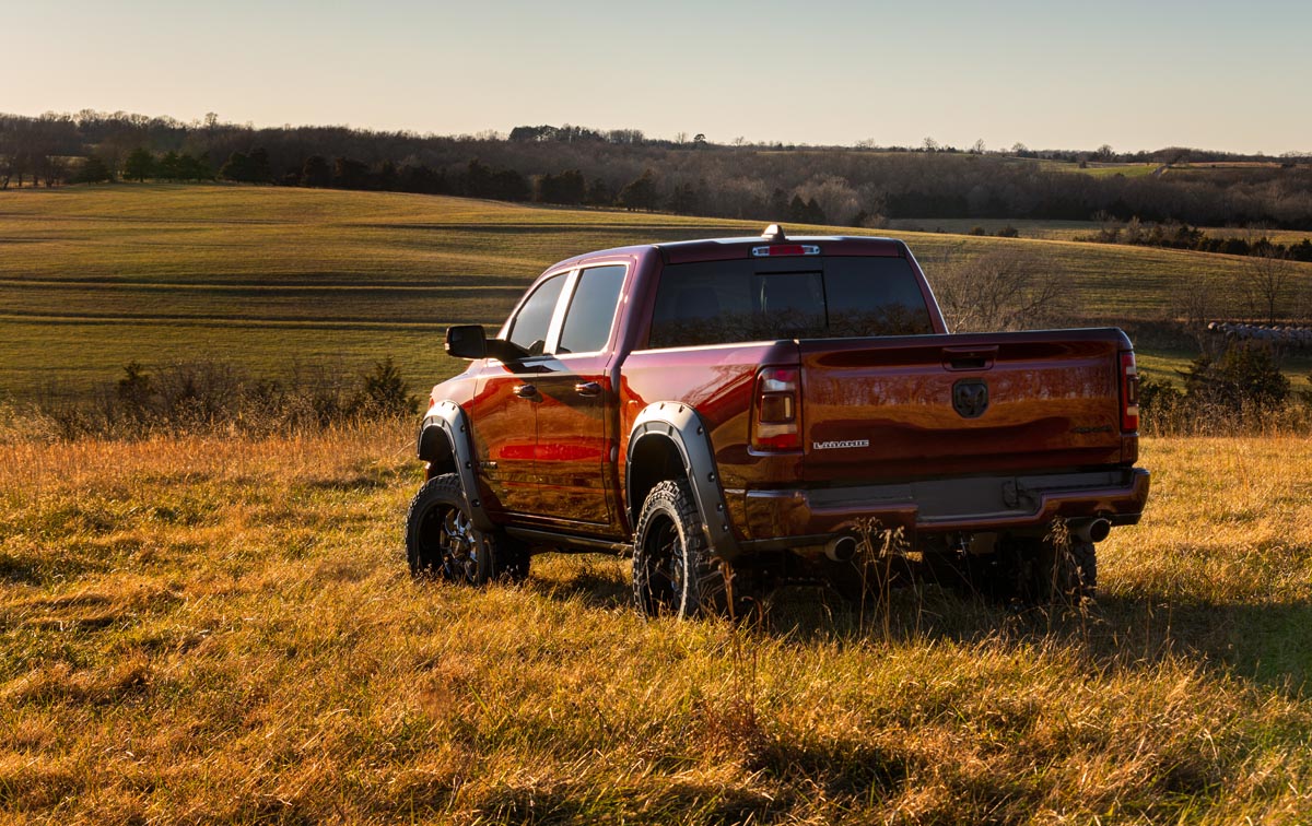 Defender Fender Flares | PXJ Diamond Black | Ram 1500 2WD/4WD (2019-2024)