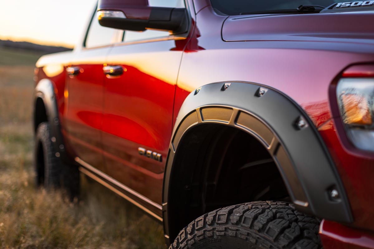 Defender Fender Flares | PXJ Diamond Black | Ram 1500 2WD/4WD (2019-2024)