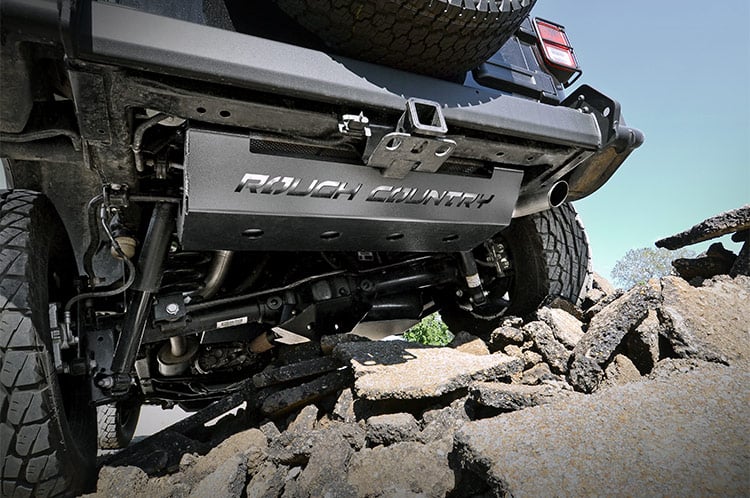 Muffler Skid Plate | Jeep Wrangler JK/Wrangler Unlimited  (2007-2018)