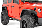 High Clearance LED Flat Fender Flare Kit | UV Treated | Jeep Wrangler JL (2018-2026)