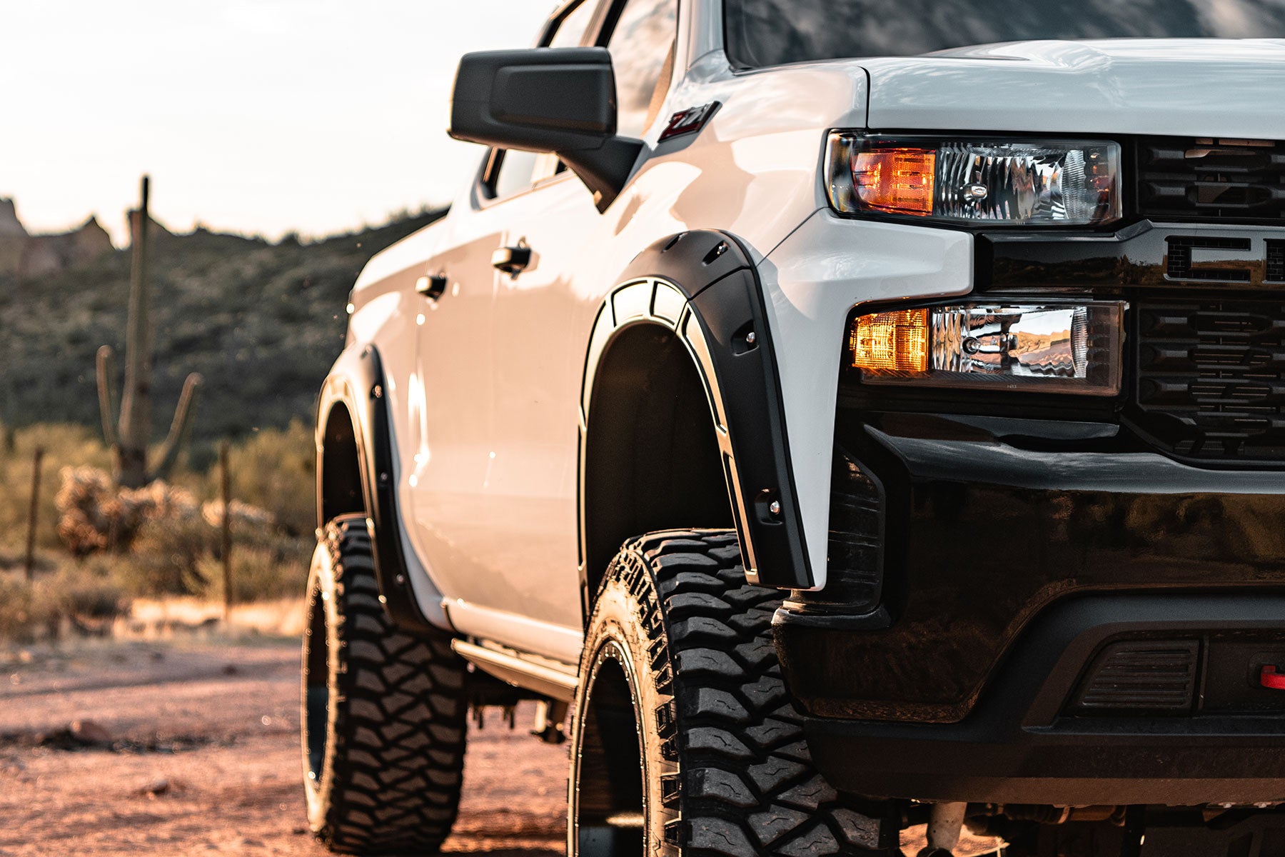 Defender Fender Flares | GJV Riptide Blue | Chevy Silverado 1500 (19-26)