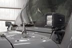 LED Light Mount | Lower Windshield | Pod | Jeep Wrangler JK/Wrangler Unlimited (07-18)