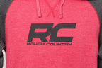 Rough Country Hoodie | Heater | Red/Gray | 2XL