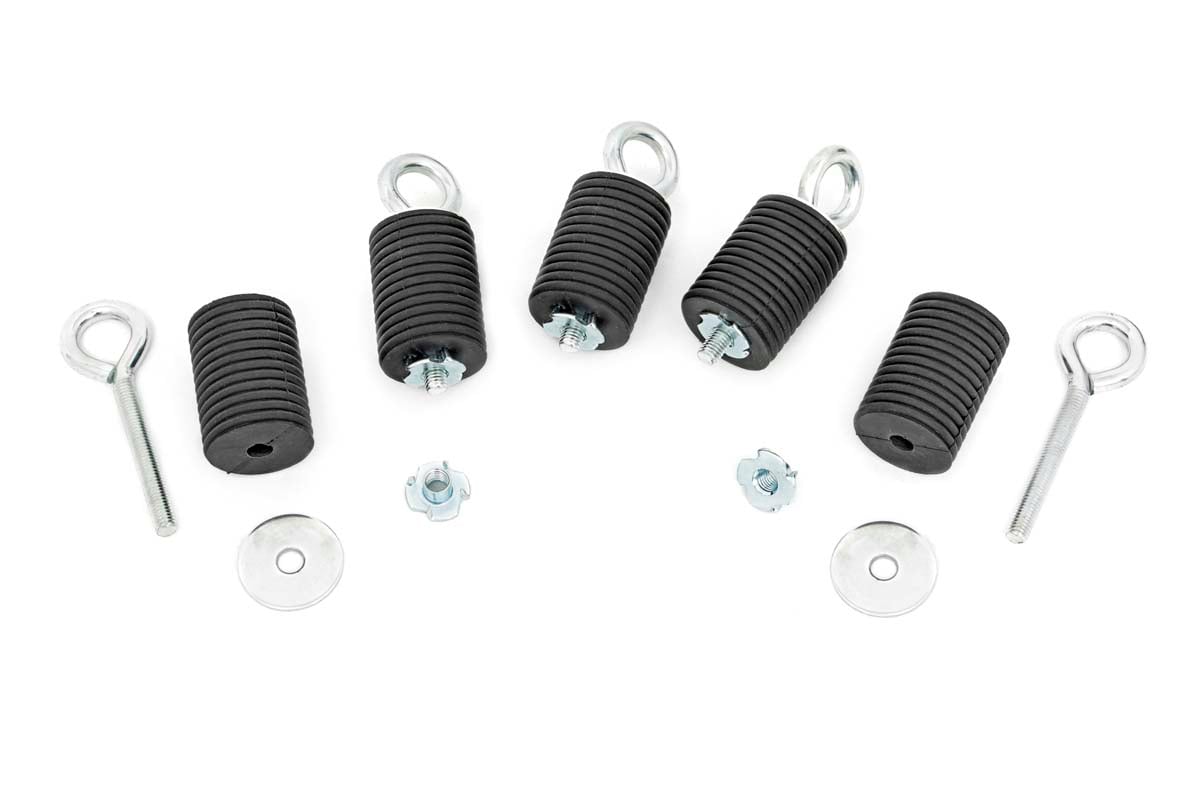 Bed Tie Down Kit | 1-7/16" Diameter | 5 Pieces | Polaris Ranger XP 900/XP 1000/General