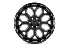 Rough Country 96 Series Wheel | One-Piece | Gloss Black | 22x10 | 6x5.5 | -19mm