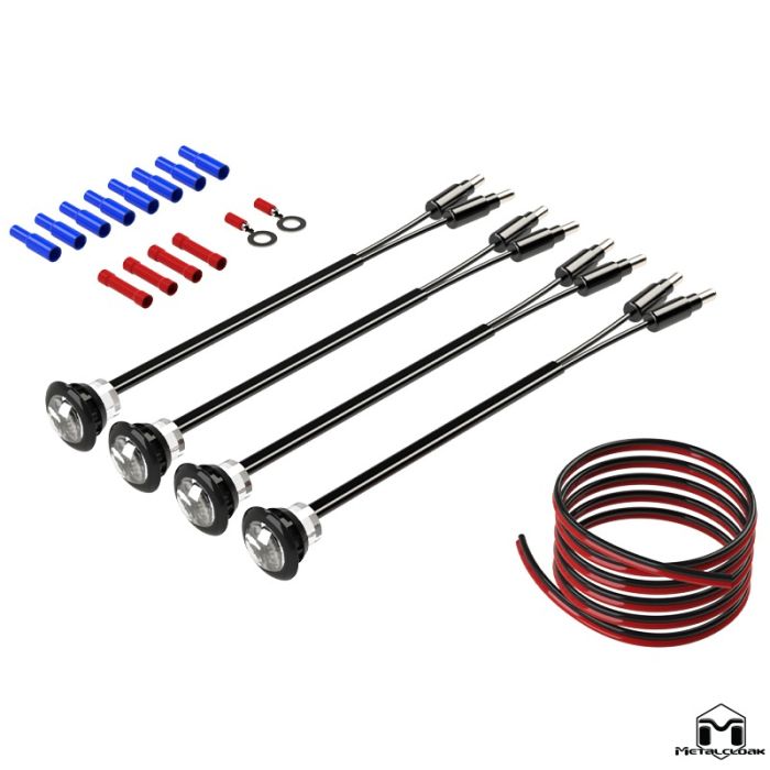 Low Profile LED Marker Lights, TJ/LJ