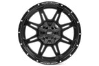 Rough Country 94 Series Wheel | One-Piece | Matte Black | 20x10 | 5x5.0/5x4.5 | -18mm