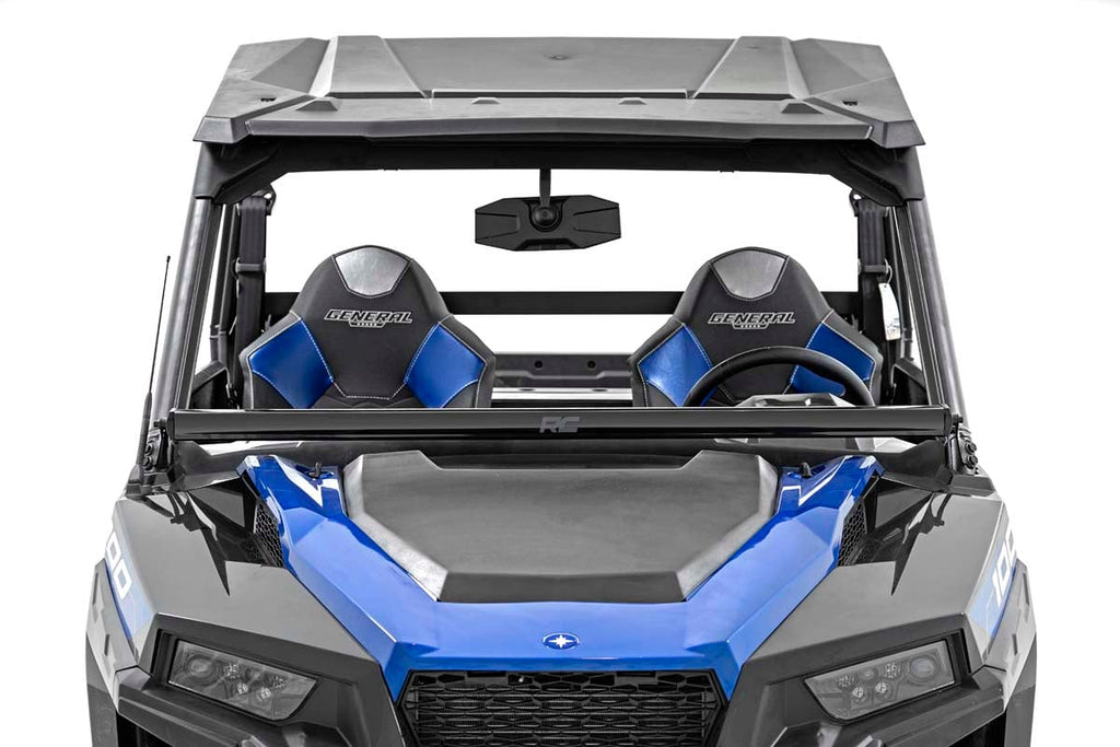 LED Light Kit | Lower Windshield | 50" Black Single Row | White DRL | Polaris General XP 4 1000