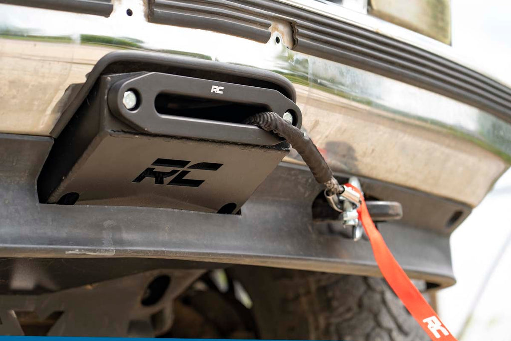 Hidden Winch Mounting Plate | Chevy C1500/K1500 Truck & SUV 4WD (1988-1999)