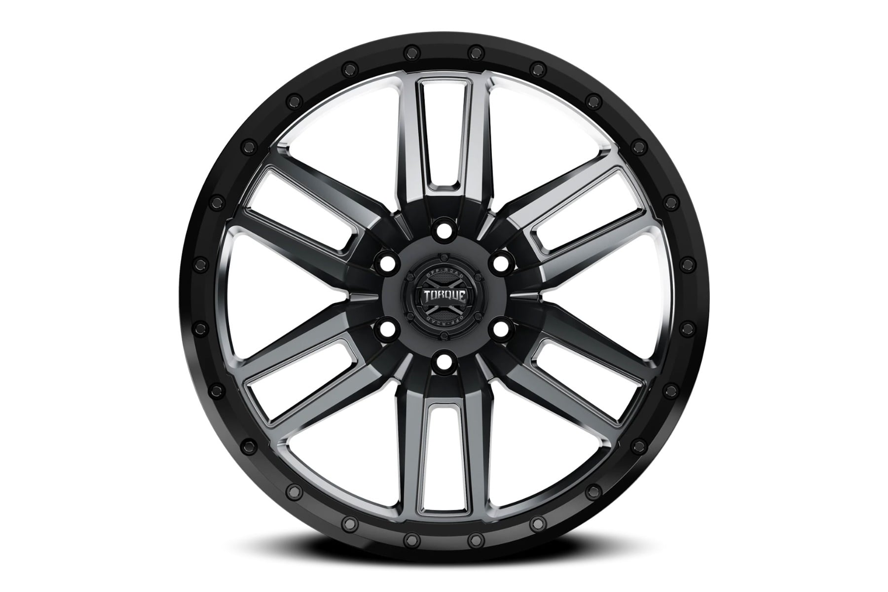 Torque Pritchett | Anthracite w/Black Lip | 20x9 | 6x5.5 | -12mm