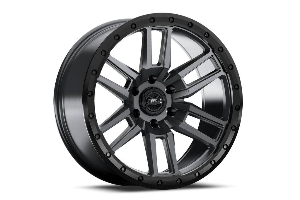 Torque Pritchett | Anthracite w/Black Lip | 20x9 | 6x5.5 | -12mm