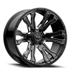 Torque Prime | Gloss Black w/Milled Accent | 20x9 | 6x5.5 | -12mm