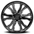Torque Prime | Gloss Black w/Milled Accent | 20x9 | 6x5.5 | -12mm