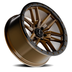 Torque Pritchett | Bronze w/Black Lip | 17x9 | 6x5.5 | 0mm