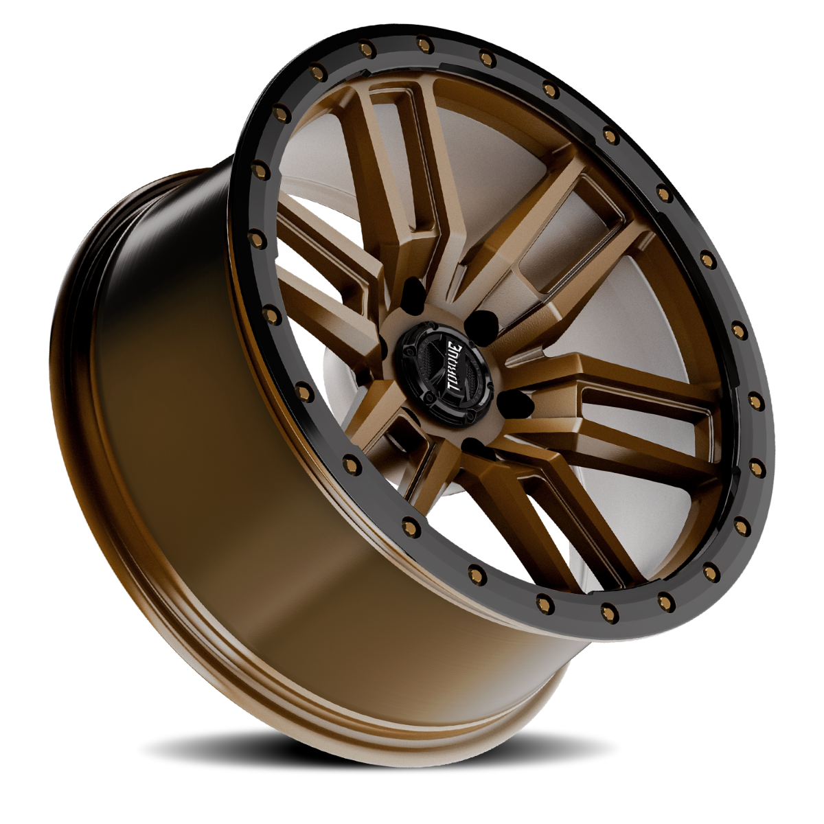 Torque Pritchett | Bronze w/Black Lip | 18x9 | 6x5.5 | -12mm