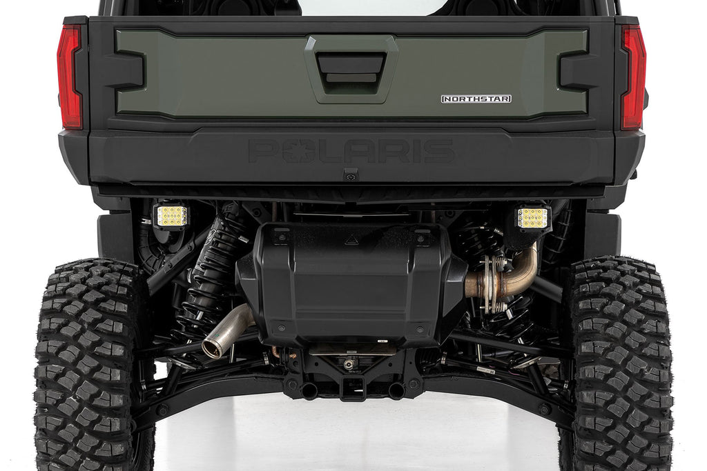 LED Light | Under Bed Mount | 3" Chrome Pair | Wide Angle | Polaris XPEDITION ADV 5