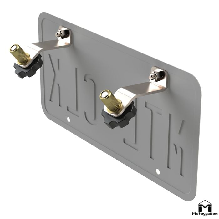 Universal Front License Plate Adapter, CJ/YJ/TJ/LJ/JK/JL/JT